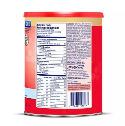 Enfagrow Premium Powder Can Drink Milk Toddler Formula 36.6 oz.